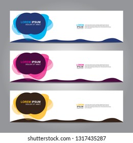Banner background.Modern design.vector illustration
