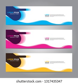 Banner background.Modern design.vector illustration