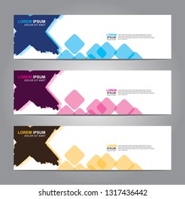 Banner background.Modern design.vector illustration