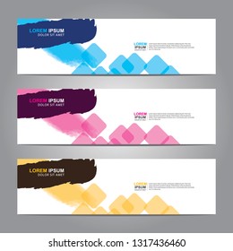 Banner background.Modern design.vector illustration