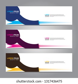 Banner background.Modern design.vector illustration