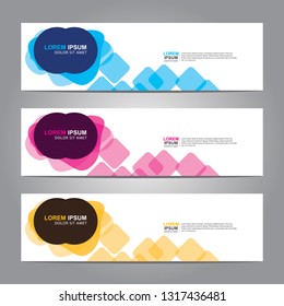Banner background.Modern design.vector illustration