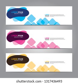 Banner background.Modern design.vector illustration