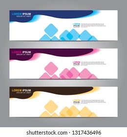 Banner background.Modern design.vector illustration