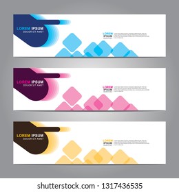 Banner background.Modern design.vector illustration