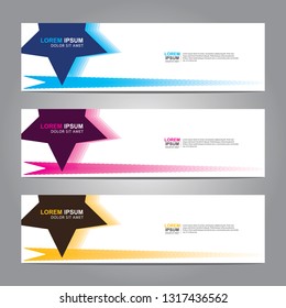 Banner background.Modern design.vector illustration