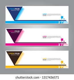 Banner background.Modern design.vector illustration