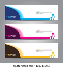 Banner background.Modern design.vector illustration