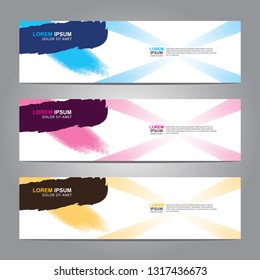Banner background.Modern design.vector illustration
