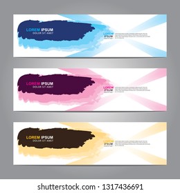 Banner background.Modern design.vector illustration