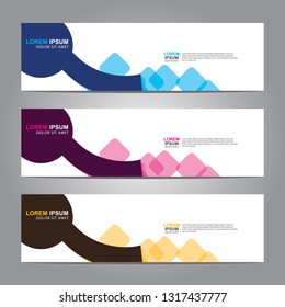 Banner background.Modern design.vector illustration