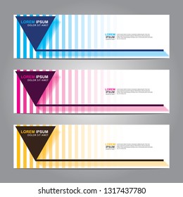 Banner background.Modern design.vector illustration