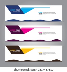 Banner background.Modern design.vector illustration