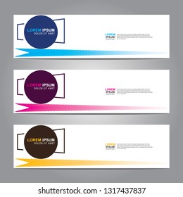 Banner background.Modern design.vector illustration