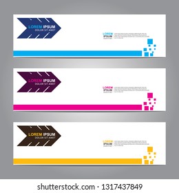 Banner background.Modern design.vector illustration
