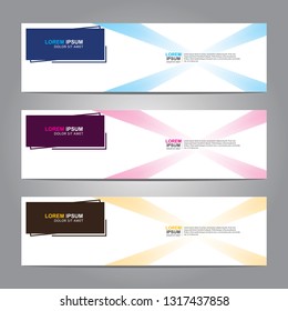 Banner background.Modern design.vector illustration