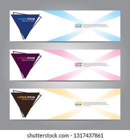 Banner background.Modern design.vector illustration