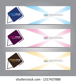 Banner background.Modern design.vector illustration