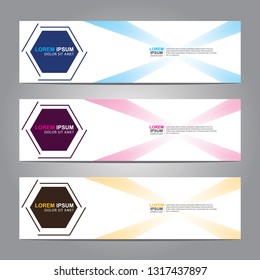 Banner background.Modern design.vector illustration