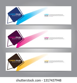 Banner background.Modern design.vector illustration