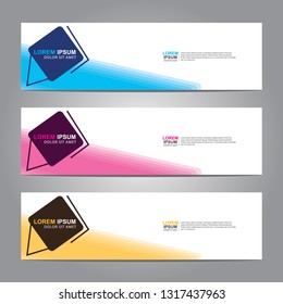 Banner background.Modern design.vector illustration
