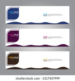 Banner background.Modern design.vector illustration