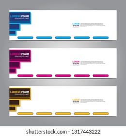 Banner background.Modern design.vector illustration