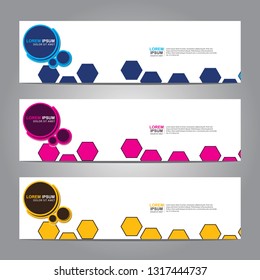 Banner background.Modern design.vector illustration