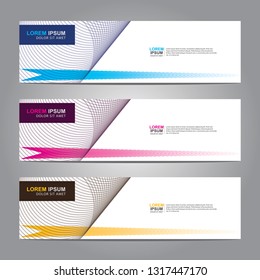 Banner background.Modern design.vector illustration