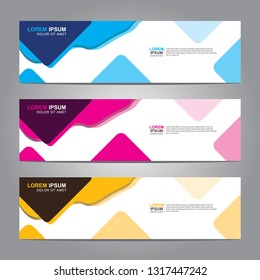 Banner background.Modern design.vector illustration