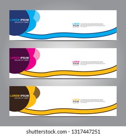 Banner background.Modern design.vector illustration
