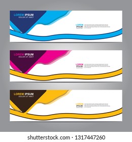 Banner background.Modern design.vector illustration