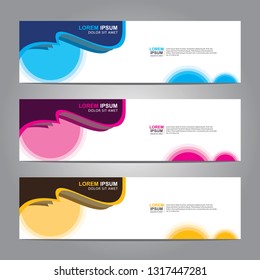 Banner background.Modern design.vector illustration