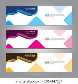 Banner background.Modern design.vector illustration