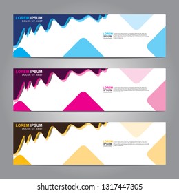 Banner background.Modern design.vector illustration