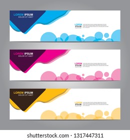 Banner background.Modern design.vector illustration