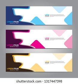 Banner background.Modern design.vector illustration