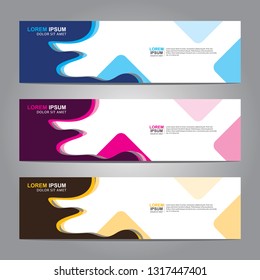 Banner background.Modern design.vector illustration
