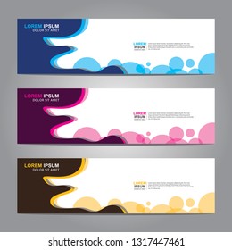 Banner background.Modern design.vector illustration