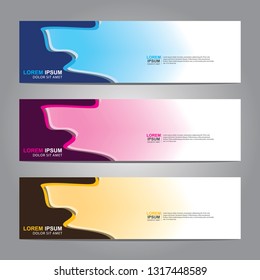 Banner background.Modern design.vector illustration