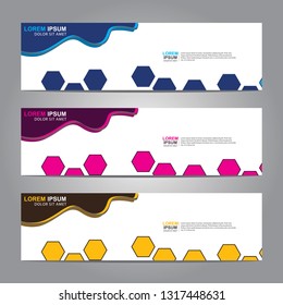 Banner background.Modern design.vector illustration