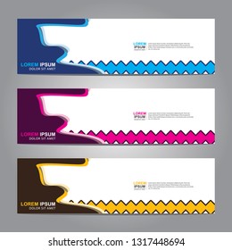 Banner background.Modern design.vector illustration