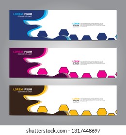 Banner background.Modern design.vector illustration