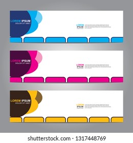 Banner background.Modern design.vector illustration
