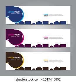 Banner background.Modern design.vector illustration