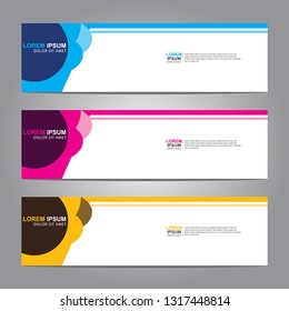 Banner background.Modern design.vector illustration