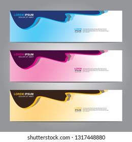 Banner background.Modern design.vector illustration