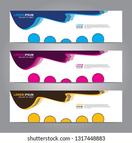 Banner background.Modern design.vector illustration
