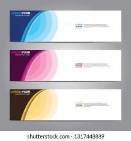 Banner background.Modern design.vector illustration