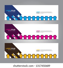 Banner background.Modern design.vector illustration